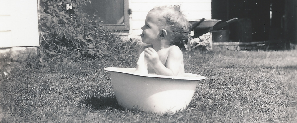 Photograph of Anne Chase Clark McGlincey as child